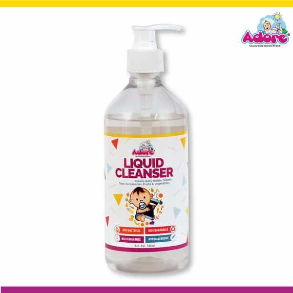 Baby Anti-Bacterial Bottle And Nipple Liquid Cleanser