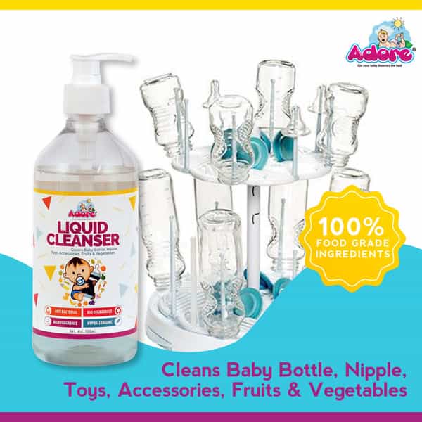 Baby Anti-Bacterial Bottle And Nipple Liquid Cleanser