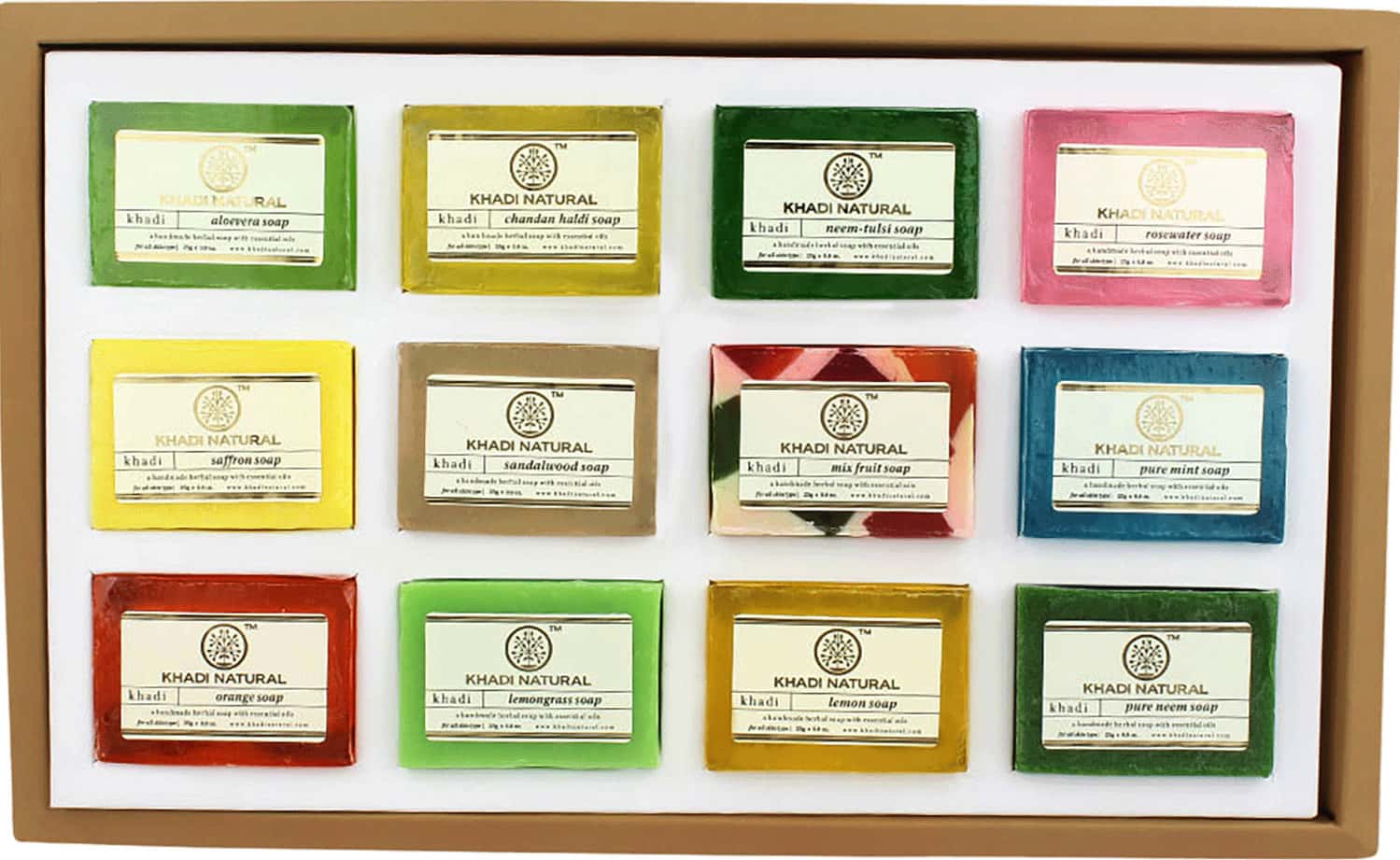 Buy KHADI NATURAL SOAP KIT SET OF 12 Online & Get Upto 60 OFF at PharmEasy