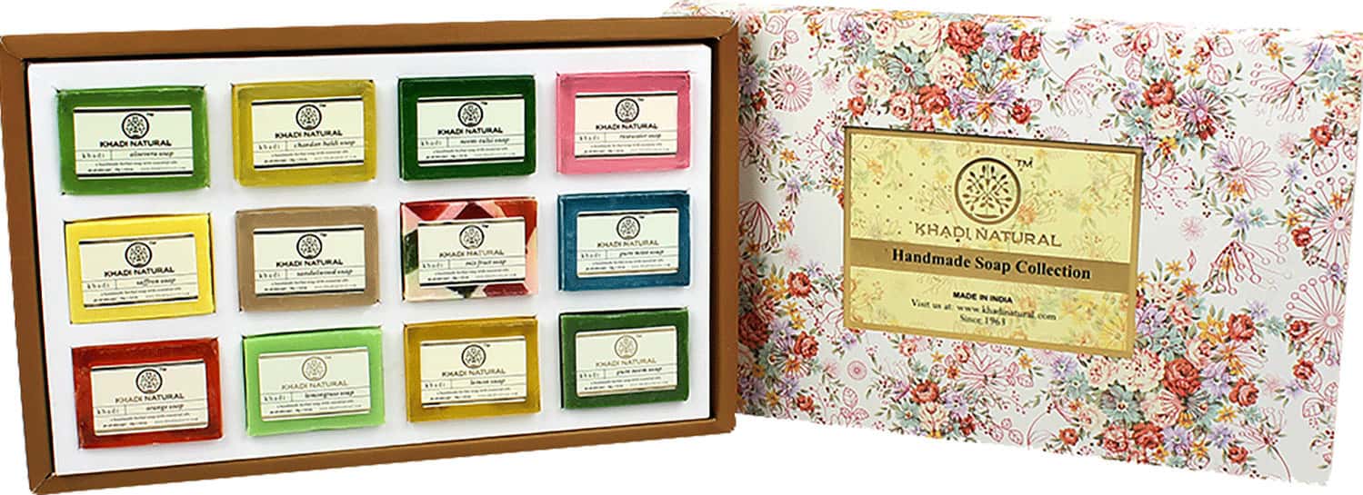 Buy KHADI NATURAL SOAP KIT SET OF 12 Online & Get Upto 60 OFF at PharmEasy