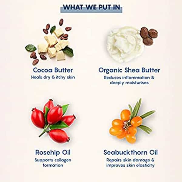 The Moms Co. Natural  Body Butter  Container Of 200 G