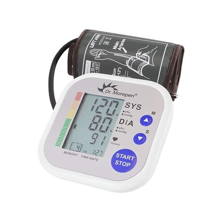 Accu-chek Instant Glucometer (10 Free Strips) + Dr Morepen Bp One Bp02 Bp Monitor - Combo Pack