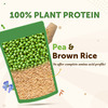 Neuherbs True Plant Protein Powder With Omega 3 (Digestive Enzymes & Probiotics)|Kulfi Flavour|500Gm