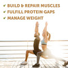 Neuherbs True Plant Protein Powder With Omega 3 (Digestive Enzymes & Probiotics)|Kulfi Flavour|500Gm
