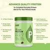 Myfitfuel Advance 100% Plant Protein (4 Proteins, 16 Vitamins Minerals, Easy To Digest) 500G Vanilla
