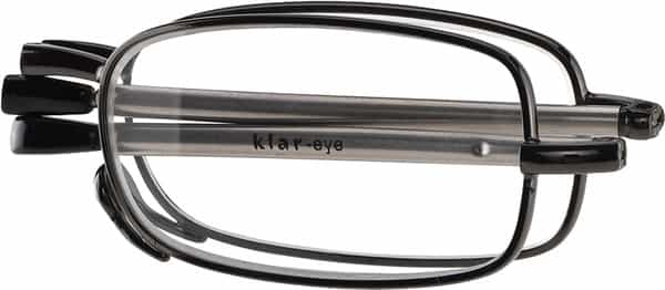 Klar Eye Folding Power Pocket Reading Glasses Men And Women Powers +0.75 To +3.50+2.25 Power Gun