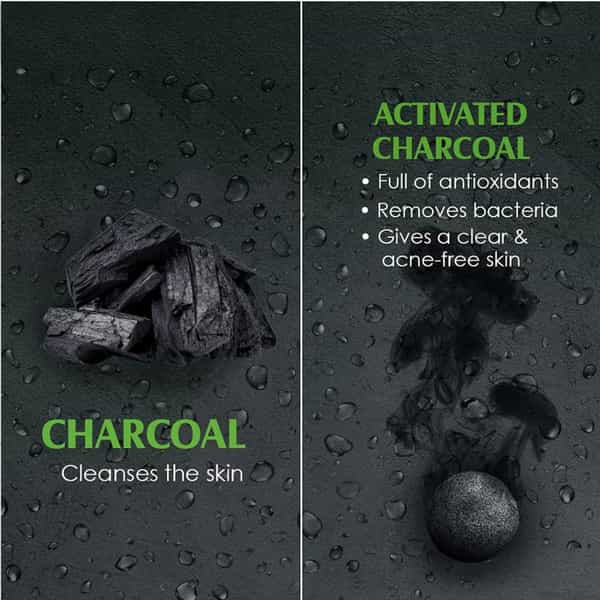 Lotus Herbals Whiteglow Activated Charcoal Brightening Facewash 100 Gm