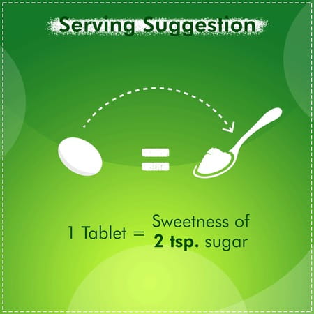 Equal Stevia 100% Natural Sweetness From Stevia- 10g (Pack Of 100 Tablets)