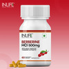 Inlife Berberine Hcl 500Mg Supplements With Milk Thistle & Turmeric Extract - 60 Veg Capsules
