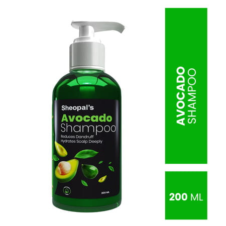 Sheopals Avocado Shampoo For Moisturize Hair| Prevents Breakage|Grey Hair (200 Ml)