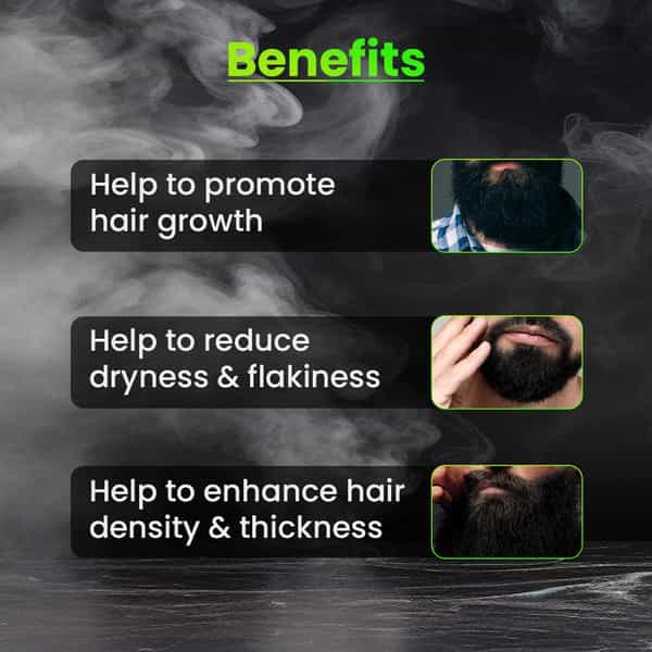 Sheopal's Beard Growth Serum |Beard Oil For Men |Beard Oil For Patchy Beard |Mustache Beard Oil 55Ml