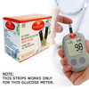 Easycare Pack Of 50 Blood Glucose Test Strips Only For Glucometer Model : Ec5940