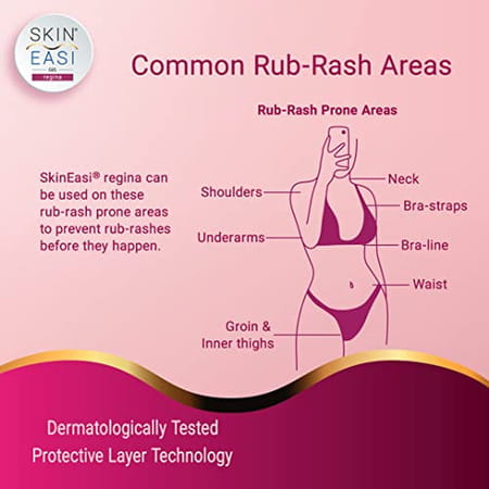 Skineasi Regina Anti-Rub Rash Gel| Prevents & Soothes Soreness | 20Gm