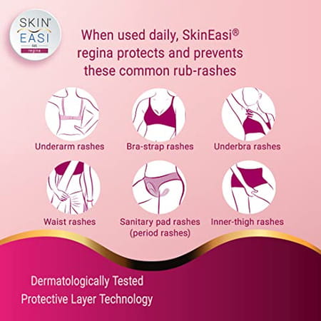 Skineasi Regina Anti-Rub Rash Gel| Prevents & Soothes Soreness | 20Gm