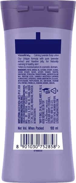 Vaseline Calming Lavender Body Lotion-100 Ml