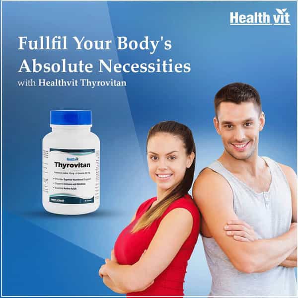 Healthvit Thyrovitan L-Tyrosine Iodine - 60 Capsules