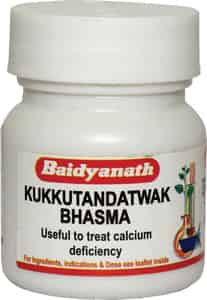 Baidyanath Asli Ayurved Kukkutandatvak Bhasma 5gm (pack Of 2)