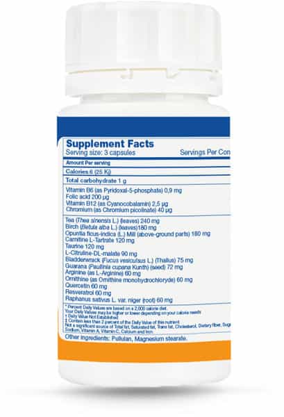Biogetica Reguline-M Capsules (Metabolism Weightloss Diabetes) Bottle Of 60