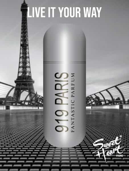 Sweet Heart 919 Paris Silver Eau De Perfume 50Ml