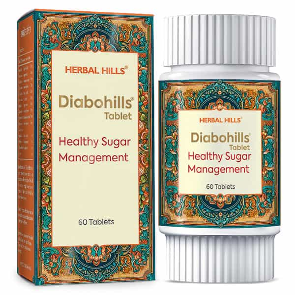 Herbal Hills Diabohills 60 Tablets