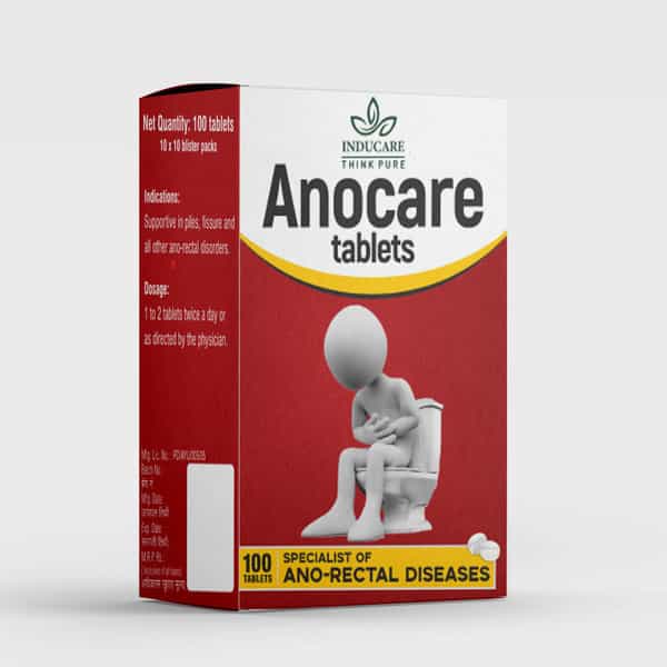 Inducare Pharma Anocare Tablets (100 Unit)