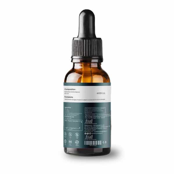 Miduty Coco D3 - Vitamin D3 - Mct Oil - Bones - Immunity - Kids Adult - High Absorption - 50 Ml