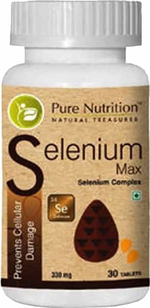 Pure Nutrition Selenium Max - Prevents Cellular Damage - 60 Tablets