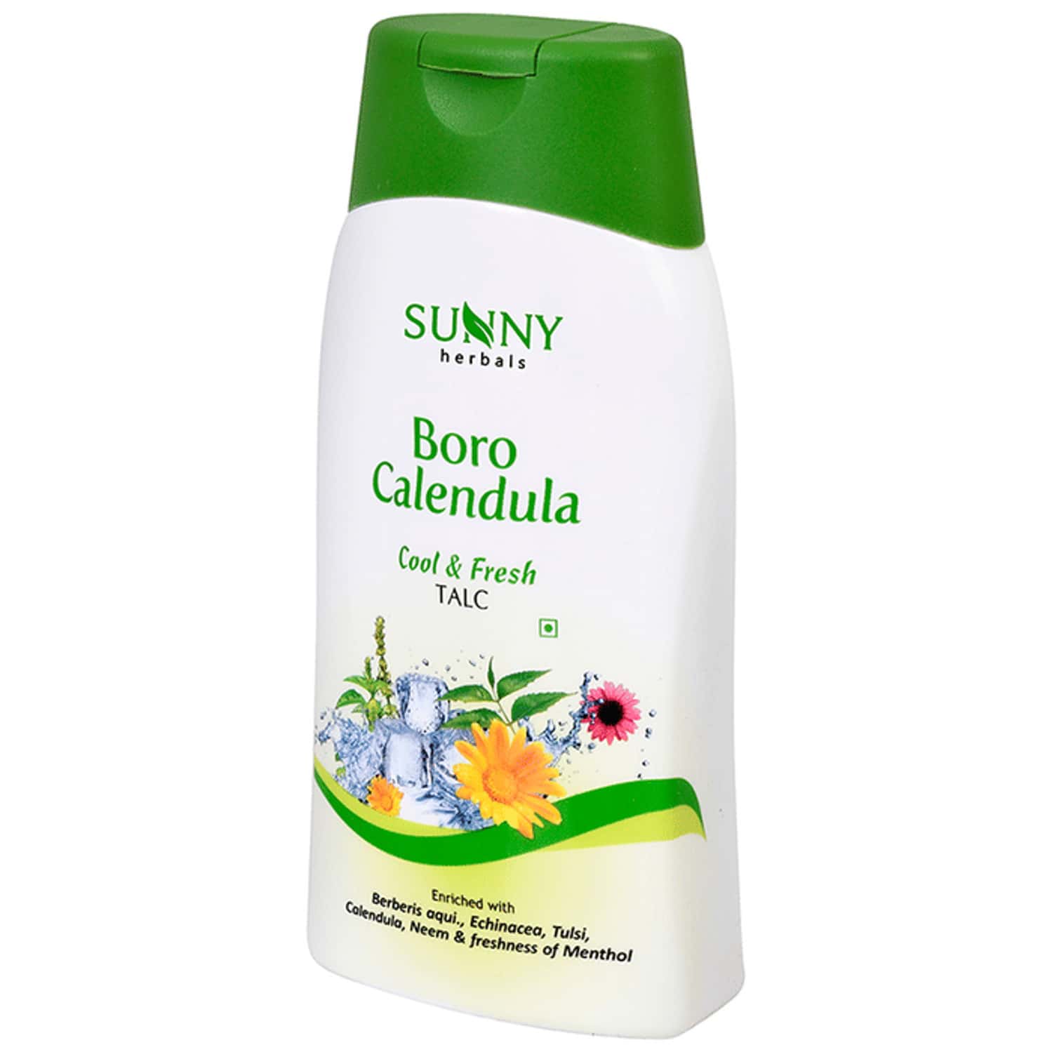 Sunny Herbals Boro Calendula Cool And Fresh Talcum Powder 100 Gm