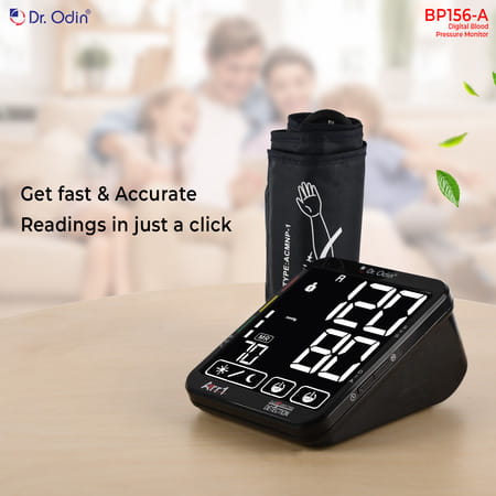 Dr. Odin Bp156 Digital Blood Pressure Monitor Touch Screen Talking Function Memory 1 No'S