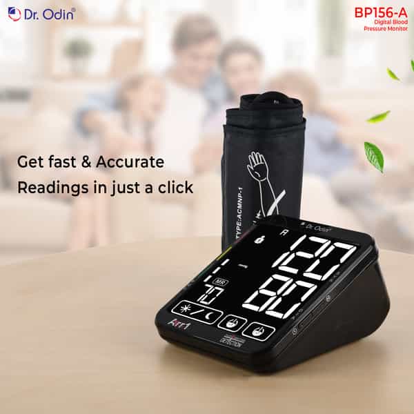 Dr. Odin Bp156 Digital Blood Pressure Monitor Touch Screen Talking Function Memory 1 No's