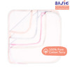 Basic 100% Cotton Terry Face Towel/Washcloth For Baby. Extra Soft Napkin For Baby Bums. (Pack Of 15)