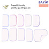 Basic 100% Cotton Terry Face Towel/Washcloth For Baby. Extra Soft Napkin For Baby Bums. (Pack Of 15)