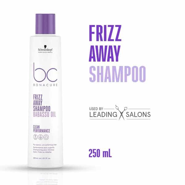 Schwarzkopf Professional Bonacure Frizz Away Shampoo With Babassu Oil-250Ml