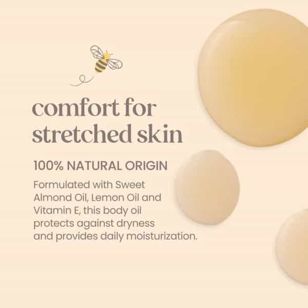 Burt's Bees Body Oil | Mama Bee | Vitamin E | 118 Ml