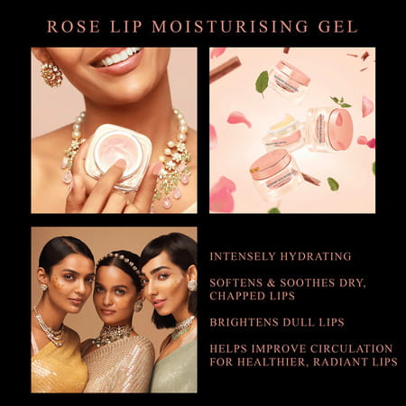 Manish Malhotra Beauty By Myglamm Rose Lip Moisturising Gel