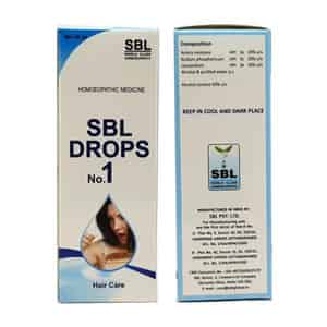 Sbl Drops No. 1 (for Hair Care) 30 Ml Pack Of 3