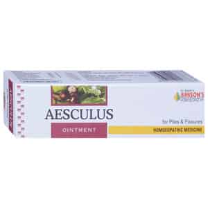 Baksons Homoeopathy Aesculus Ointment 25 Gm