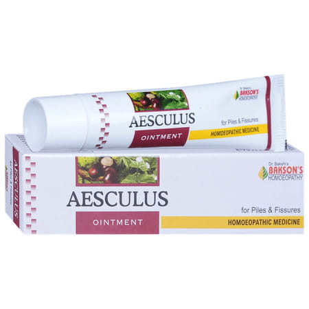 Baksons Homoeopathy Aesculus Ointment 25 Gm