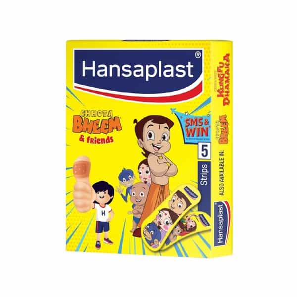 Hansaplast Chhota Bheem & Friends Bandage Packet Of 5