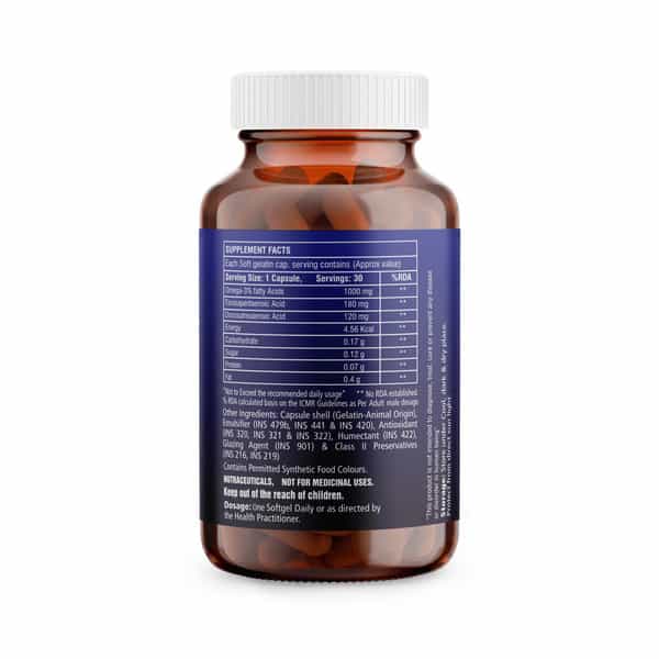 Healthbest Fish Oil Capsules Enriched Source Of Omega-3 Epa Dha 1000Mg - 30 Softgel