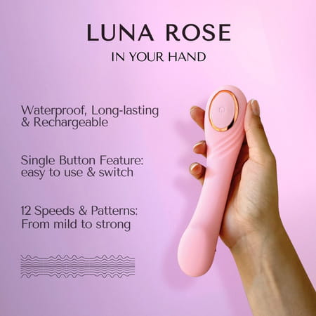 Libertee Luna Rose Massager For Women And Men