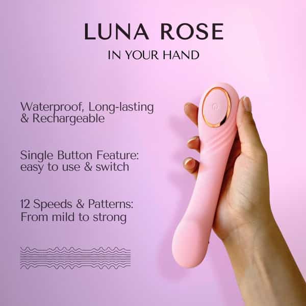 Libertee Luna Rose Massager For Women And Men