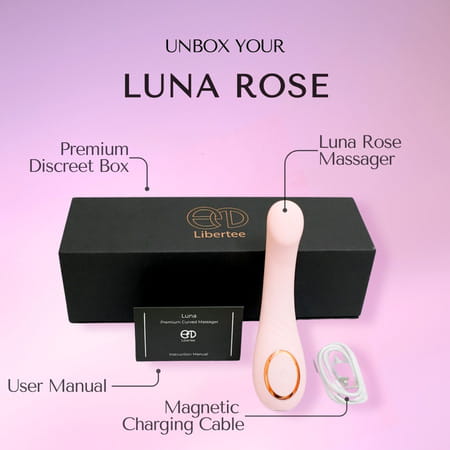 Libertee Luna Rose Massager For Women And Men