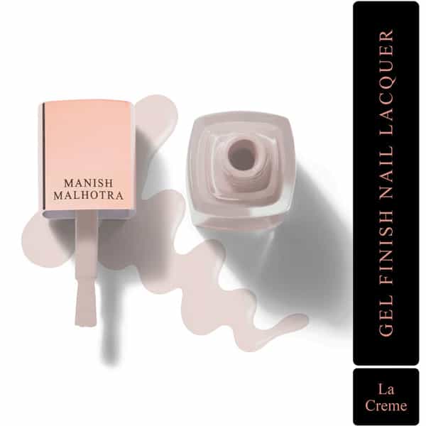 Manish Malhotra Beauty By Myglamm Gel Finish Nail Lacquer Pastel-La Creme