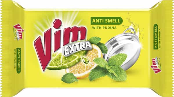 Vim Dishwash Anti Smell Bar Pudina 200G (Pack Of 3)