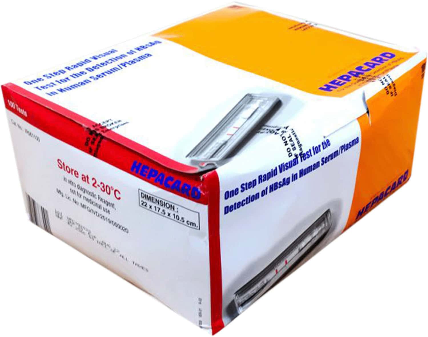 Diagnostic Enterprises (J Mitra) Hepatitis B Surface Antigen | 100 Tests