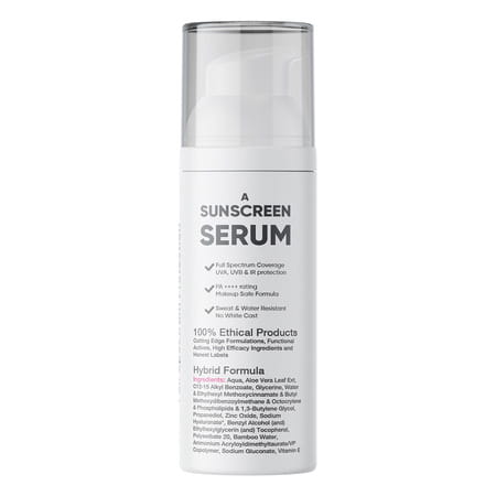 Cos-Iq Daily Use Sunscreen Serum Spf 30 Pa++++ Broad Spectrum 30Ml Uva Uvb And Ir Protection