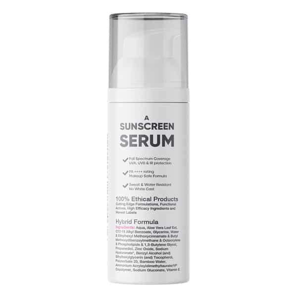 Cos-Iq Daily Use Sunscreen Serum Spf 30 Pa++++ Broad Spectrum 30Ml Uva Uvb And Ir Protection
