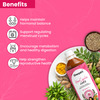 Sheopals Her Cycle Herbal Supplement Support Hormonal Balance | Pcos Pcod | Period Pain Relief - 1L