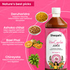 Sheopals Her Cycle Herbal Supplement Support Hormonal Balance | Pcos Pcod | Period Pain Relief - 1L